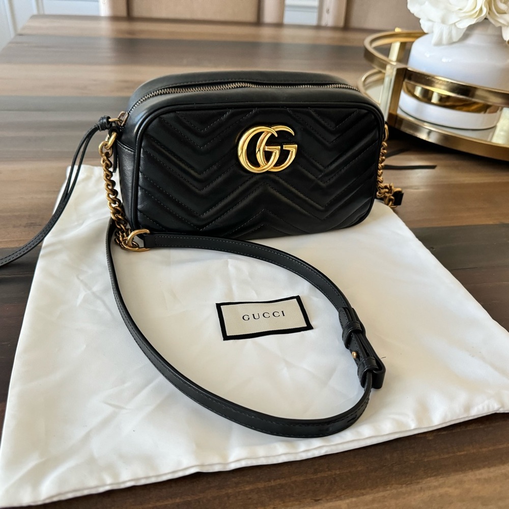 GG MARMONT SMALL SHOULDER BAG